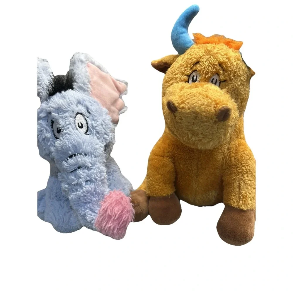 Dr Seuss Plush Lot Horton the Elephant Kohl's Cares Aurora Stuffed Animal Toys